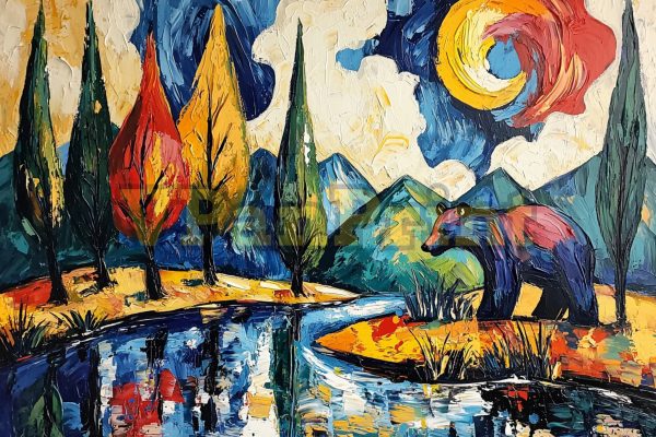 16 Powerful Bear River Art Prints Collection - Image 10