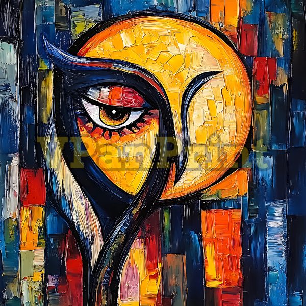 Best 20 Cyclopean Owl Art Paintings Bundle - Image 17