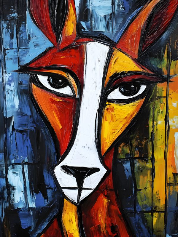 Antelope Abstract Art at 30x40 inch 300DPI