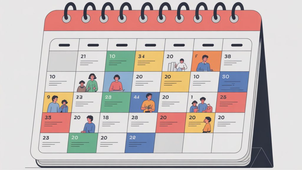 Weekly routine planner promoting work-life balance adjustments.