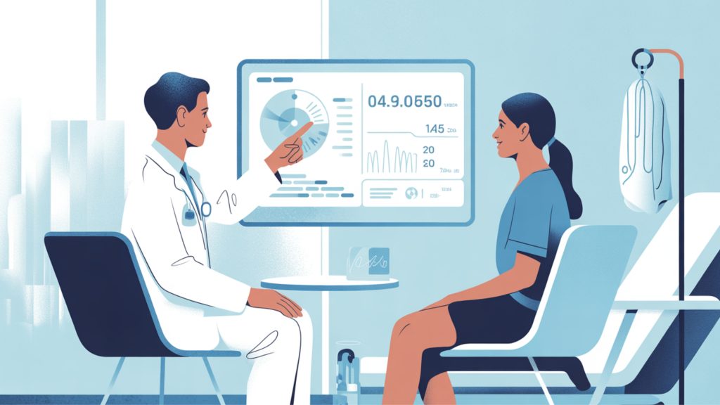 Annual health screening and preventive care visit for early disease detection and wellness monitoring