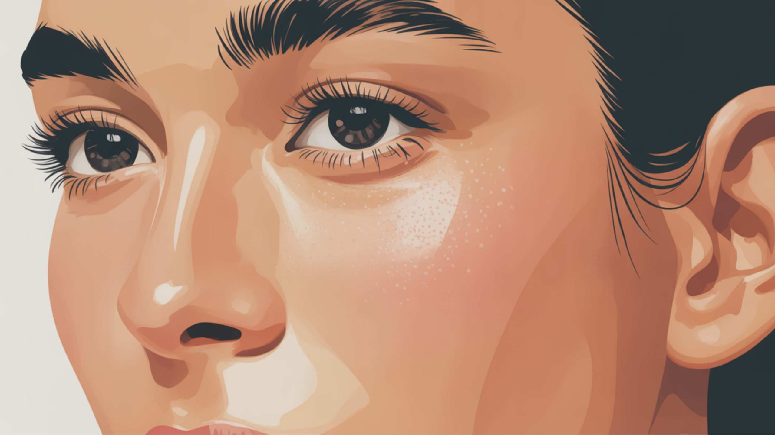 Hero Image Showing Healthy Glowing Skin With Visible Hydration Scaled