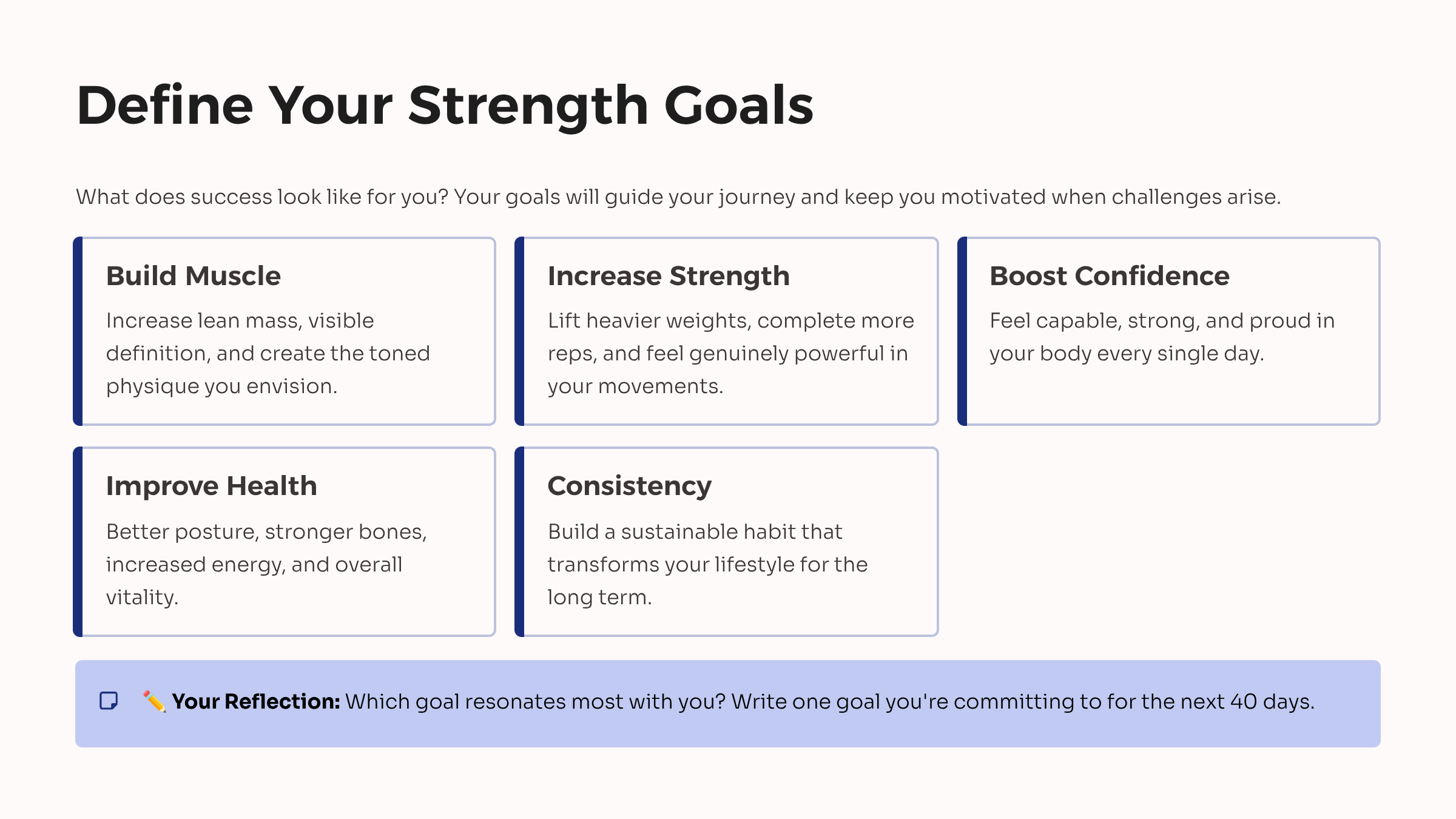 4_Define-Your-Strength-Goals Women's Strength Training Starter PDF Guide - Image 5