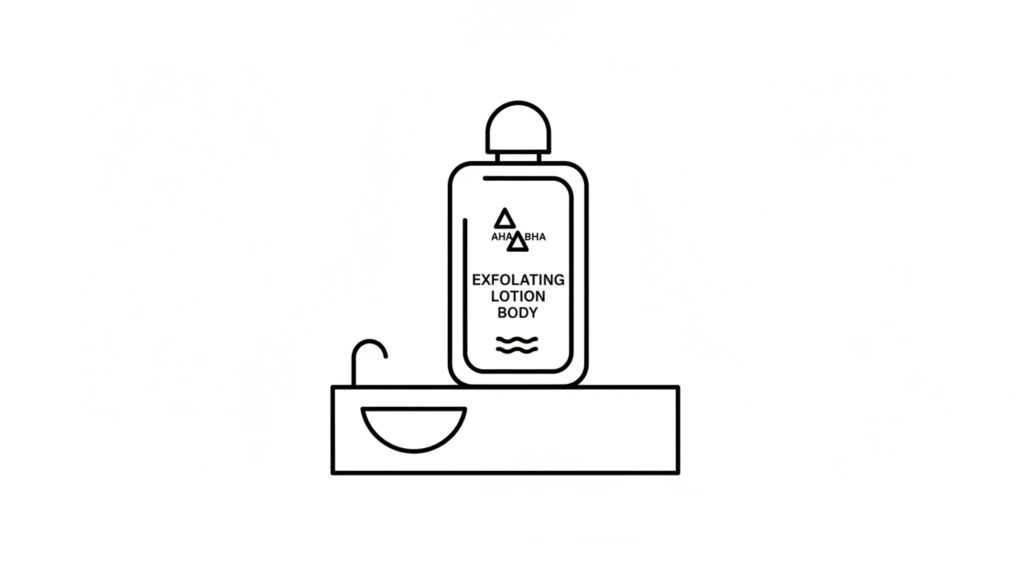 10 Body Care Rituals for All-Day Glowing Skin Chemical body exfoliant with AHA BHA acids for smooth glowing skin texture