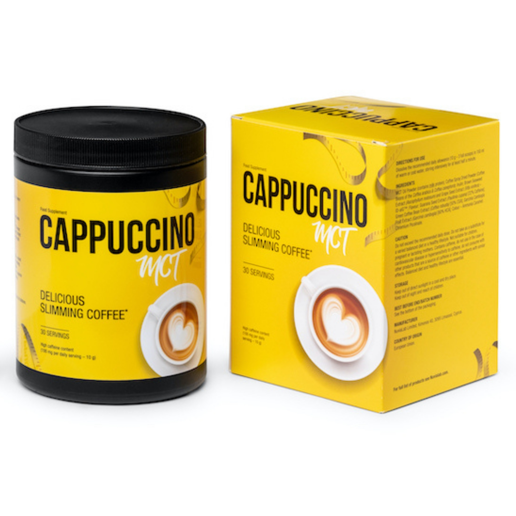 cappuccino mct slimming coffee drink cappuccino mct slimming coffee drink