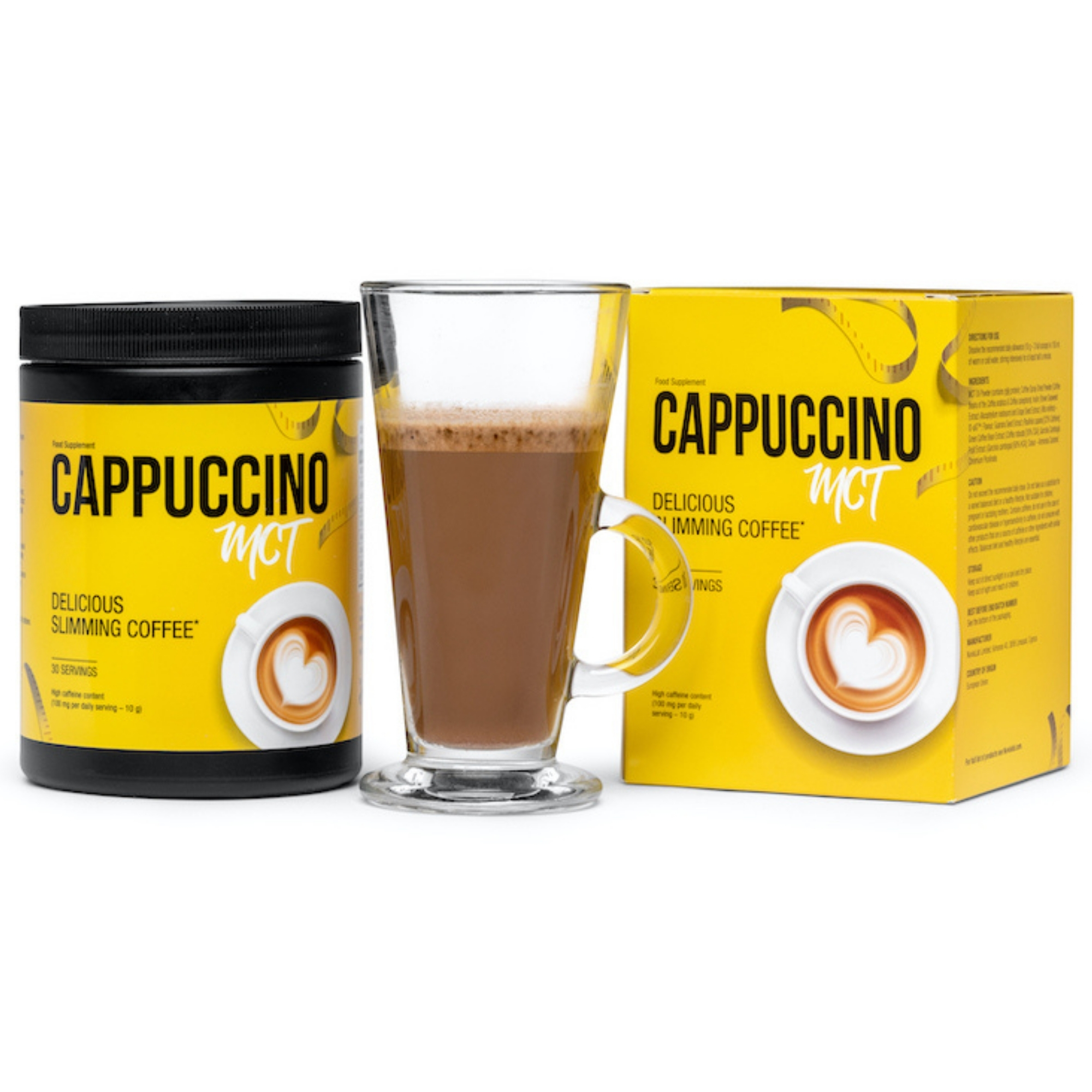 cappuccino mct slimming coffee drink cappuccino mct slimming coffee drink