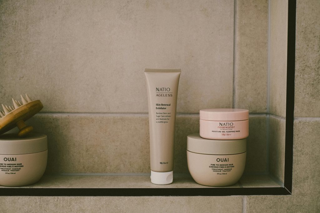 10 Body Care Rituals for All-Day Glowing Skin Complete body care routine products organized for daily glowing skin regimen