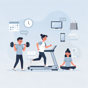 Cardio strength training integration showing balanced approach to building muscle while maintaining cardiovascular fitness