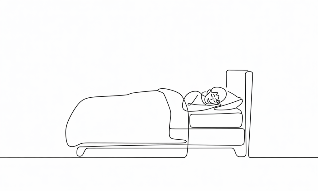 Quality sleep environment demonstrating optimal conditions for natural testosterone production and hormonal restoration