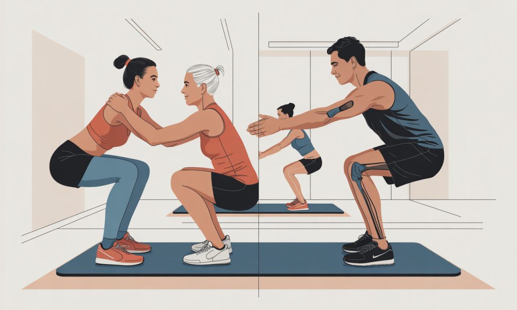 Form instruction for building stamina after 40 safely through proper exercise technique and injury prevention strategies for older athletes