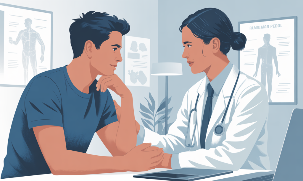 Medical consultation for prostate health before 30 screening and prevention