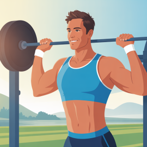 Man showing energy and vitality demonstrating why men lose energy after 30 and how to combat it through exercise and healthy lifestyle changes